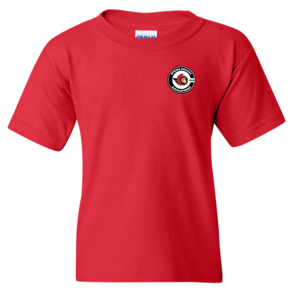 Gildan Youth Emblem Printed T-Shirt Thumbnail