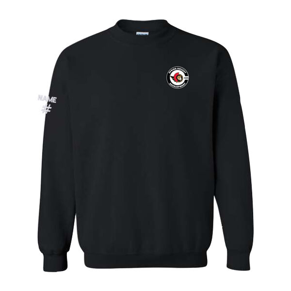 Gildan Unisex Emblem Printed Crewneck Thumbnail